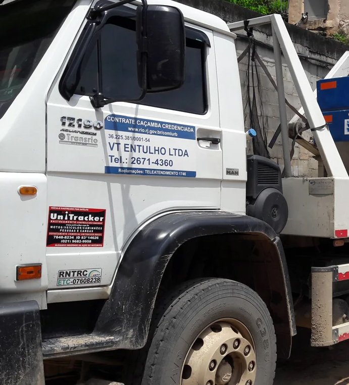 Caminhão licenciado